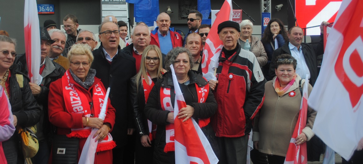 Wielkopolskie SLD w Warszawie - 1 Maja 2017