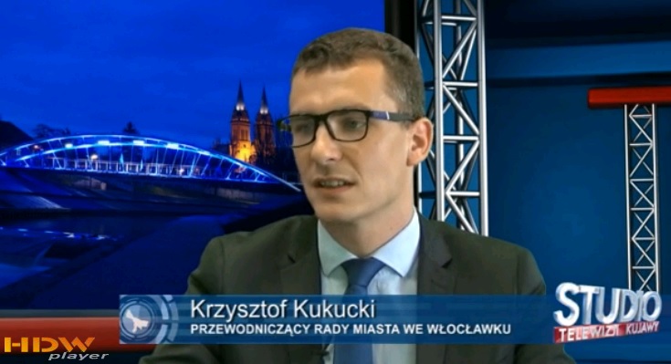 Krzysztof Kukucki gościem Studia TV Kujawy