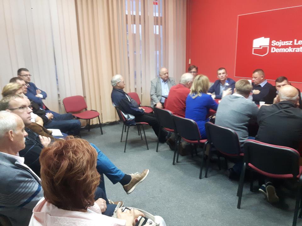 Posiedzenie Rady Miejskiej SLD we Włocławku